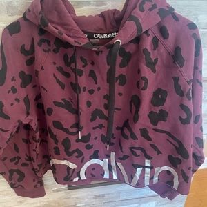 Calvin Klein cropped hoodie